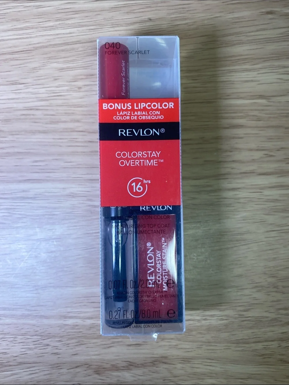Revlon ColorStay Overtime Lipcolor in Forever Scarlet (Red)